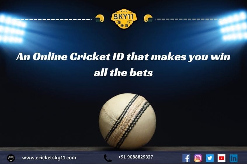 An Online Cricket Id which makes you win all the bets