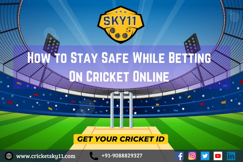 How to Stay Safe While Betting On Cricket Online