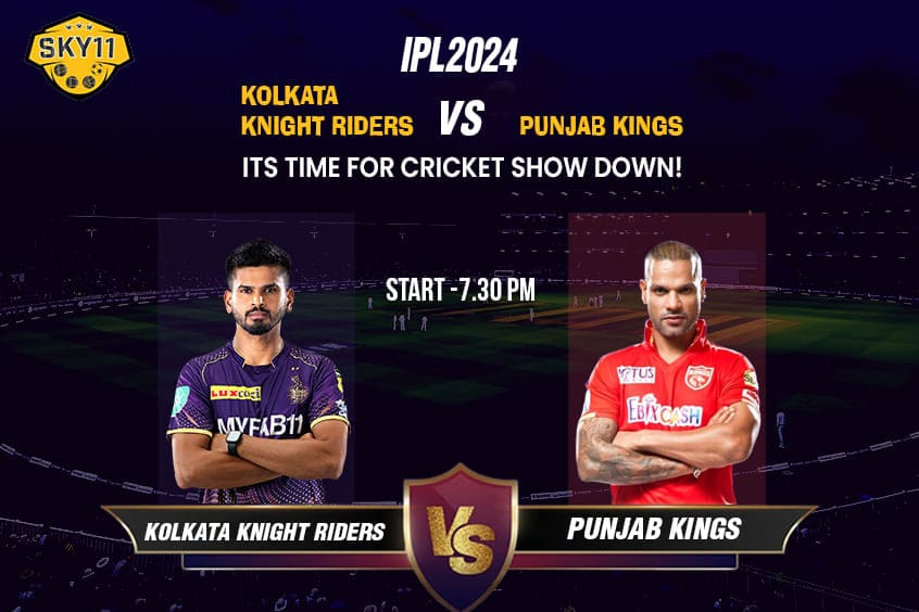 IPL 2024: Kolkata Knight Riders vs Punjab Kings: Its Time for Cricket Show Down!