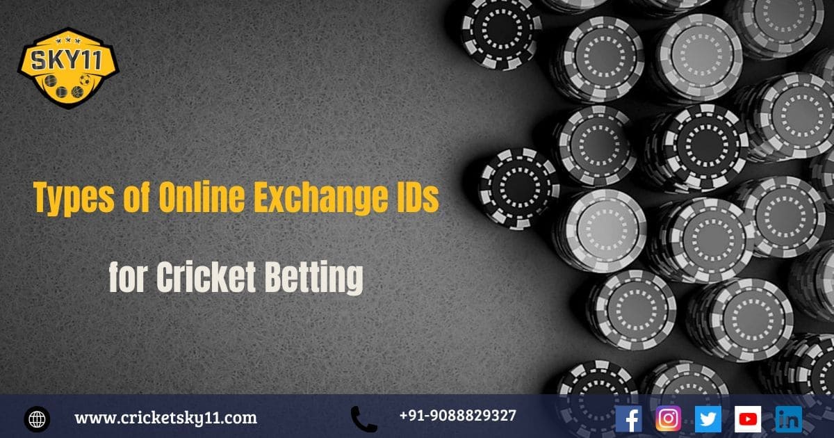 Types of Online Exchange IDs Provided by Cricket Sky 11 for Cricket Betting     
